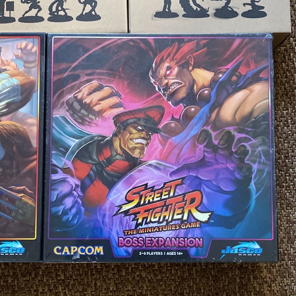 Street Fighter The Miniature Game w/ Boss Expansion - Picture 3 of 5